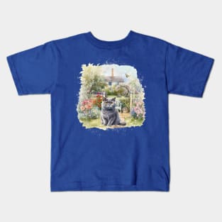 British Shorthair cat Kids T-Shirt